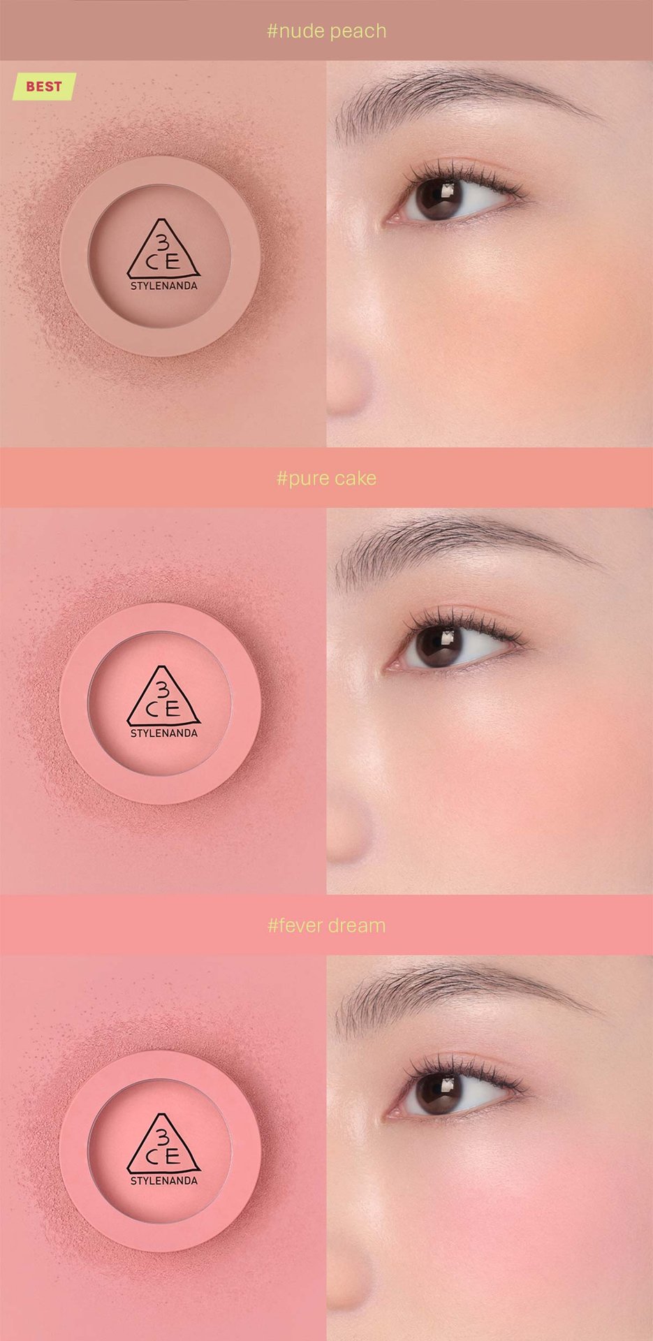 FACE BLUSH | 3CE Cosmetics |Stylenanda |3CE Official | Products
