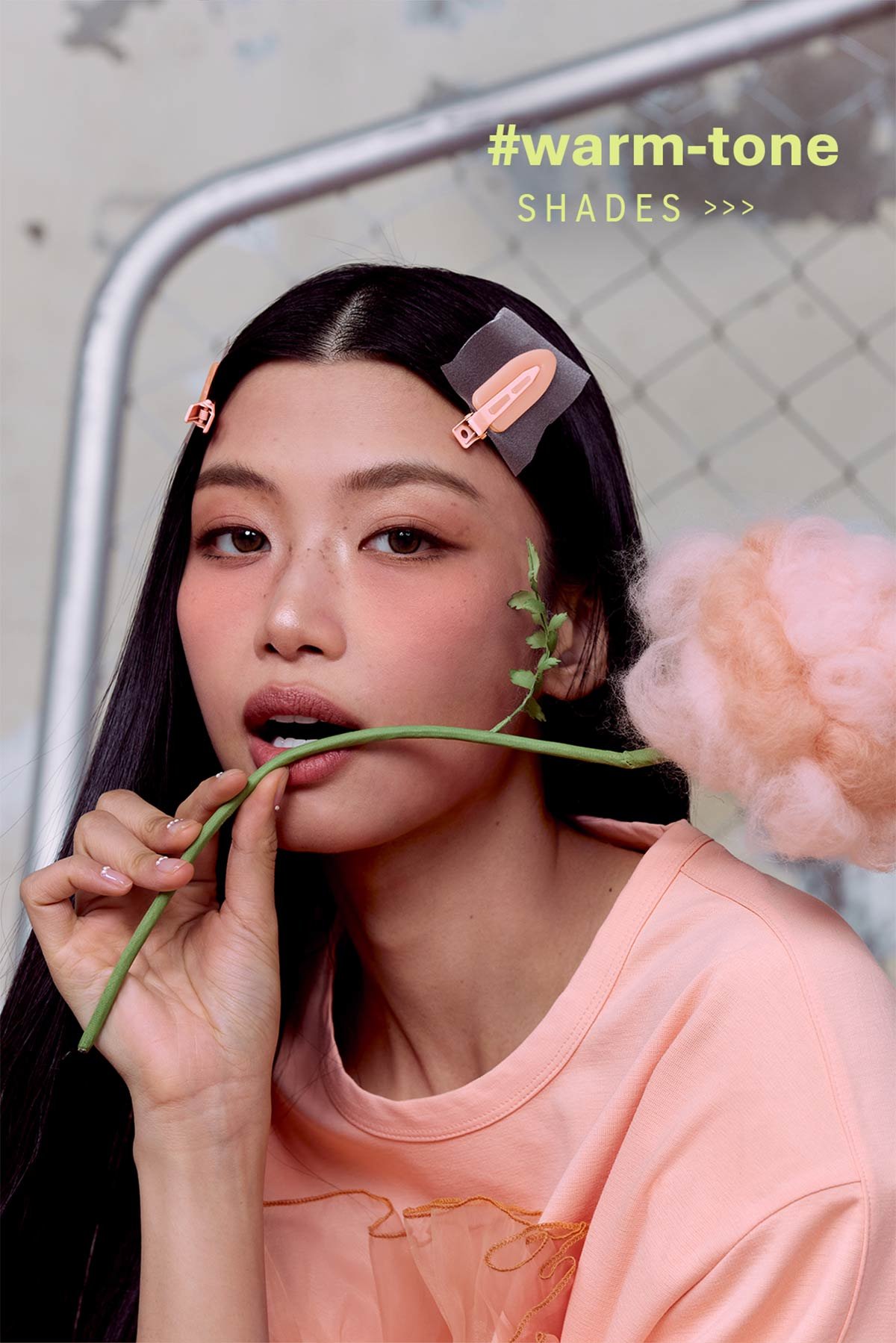 Key model visual of 3CE Face Blush 23