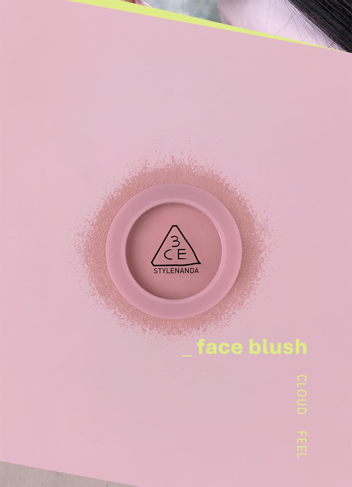 Key model visual of 3CE Face Blush 03
