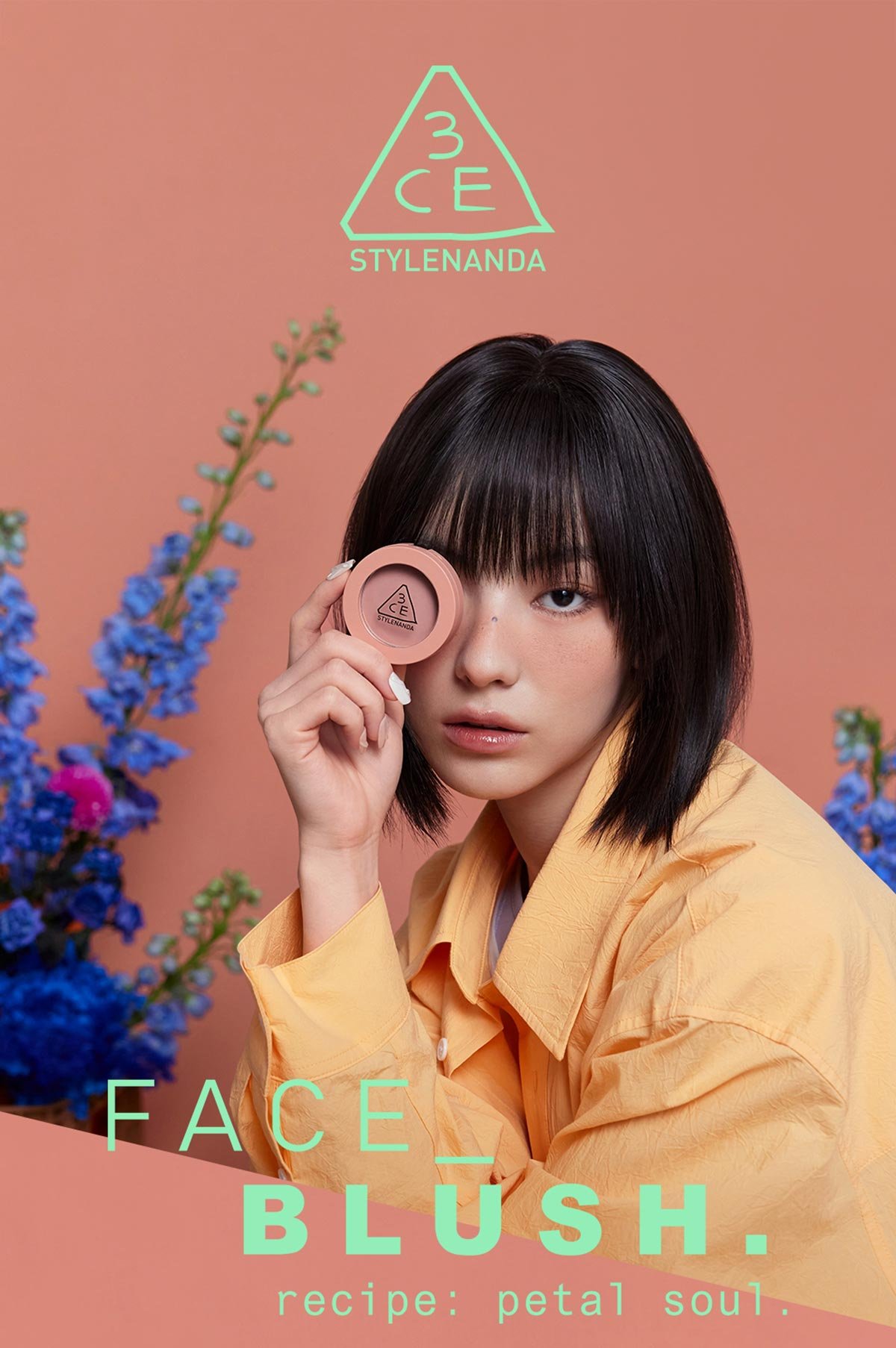 Key model visual of 3CE Face Blush