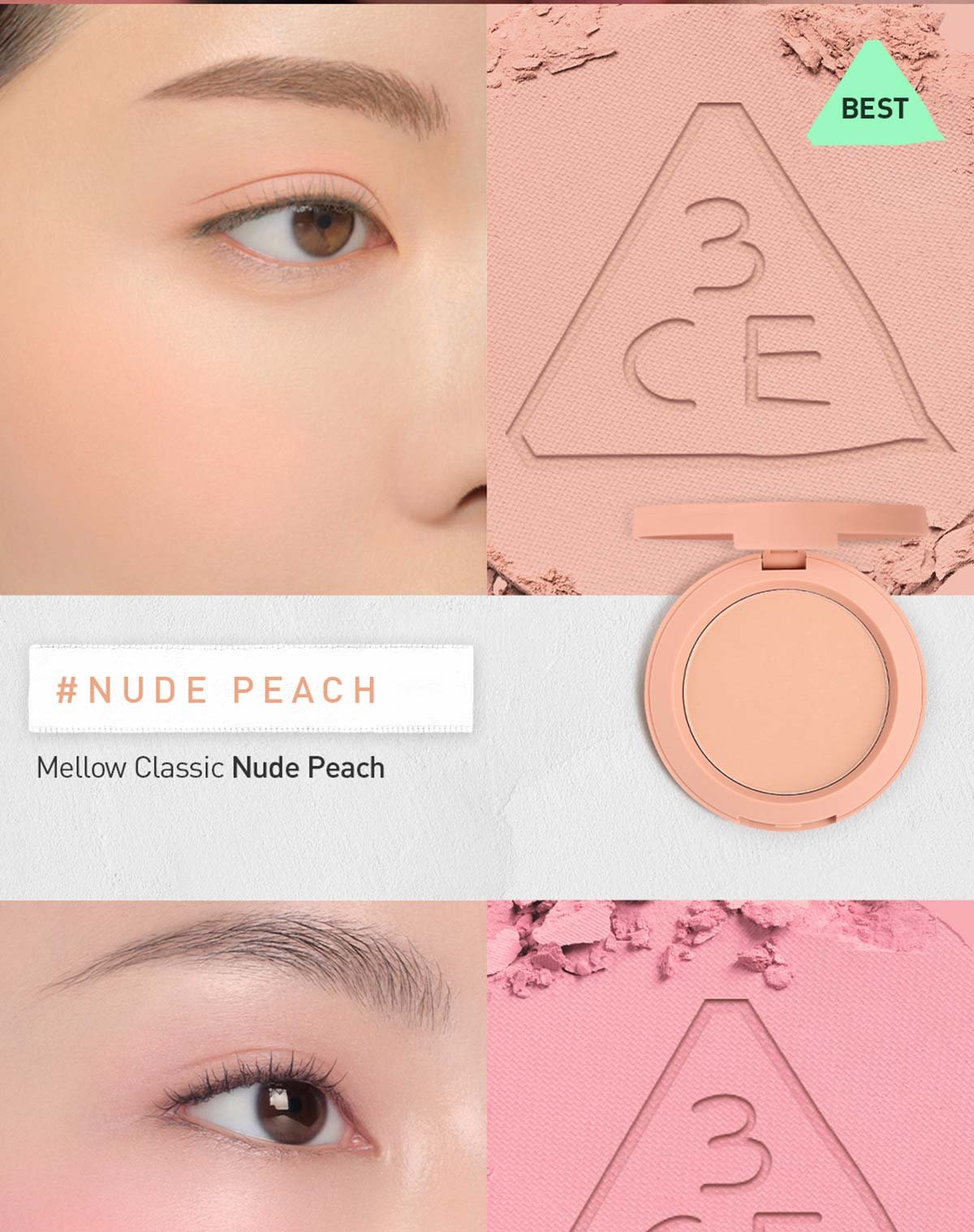 warm undertone shades of 3CE Face Blush