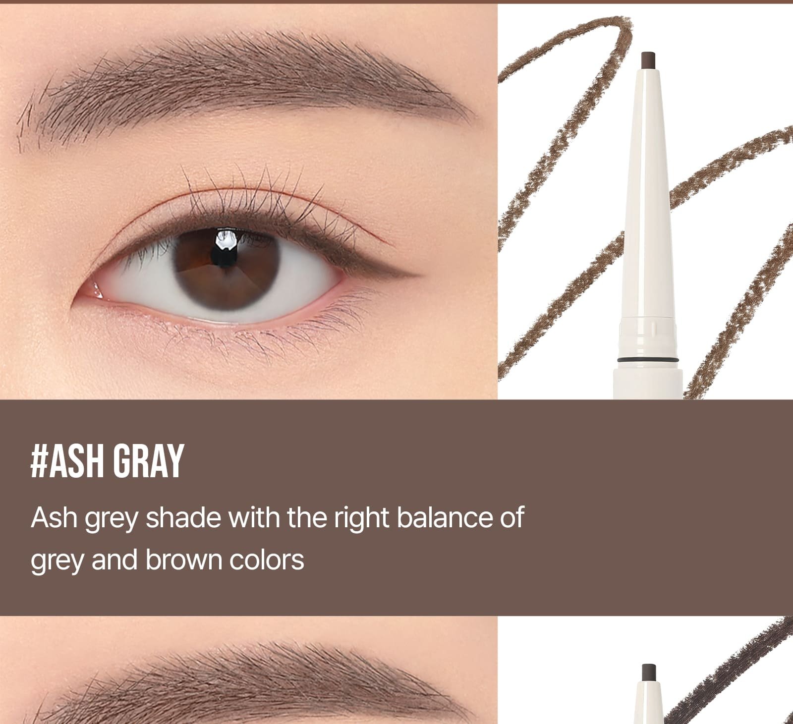 swatch images of per shade : ash gray