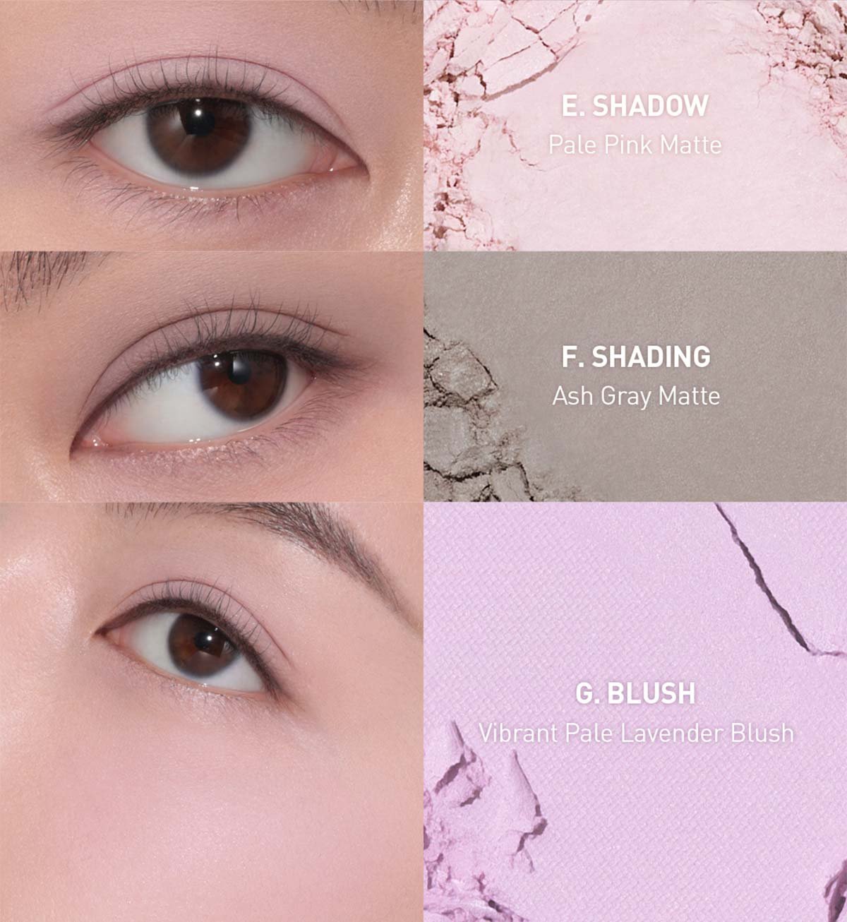 swatch images of per shade : pale veil