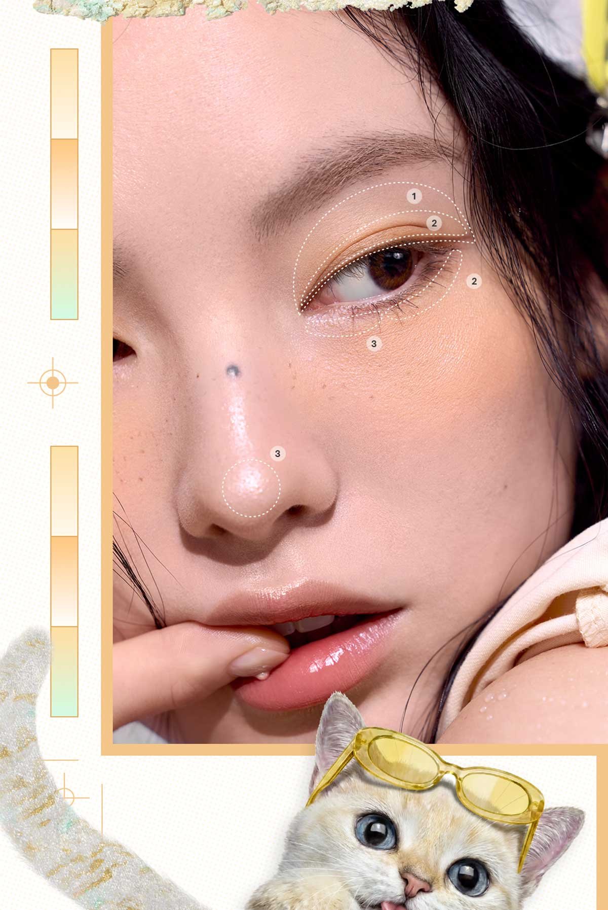 swatch images of per shade : Butter cream