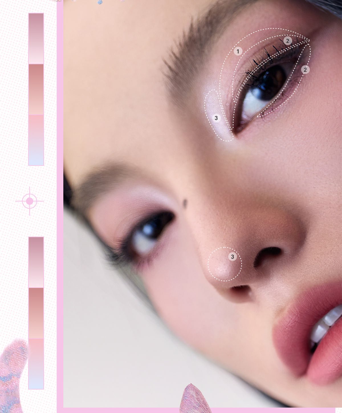 swatch images of per shade : Lost in pink