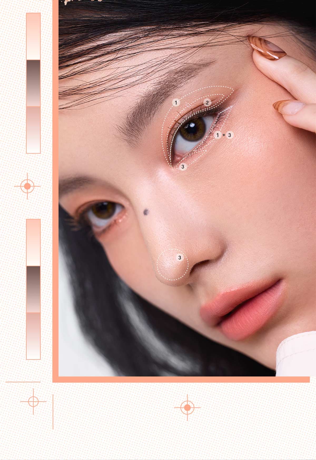 swatch images of per shade : Peach Glaze