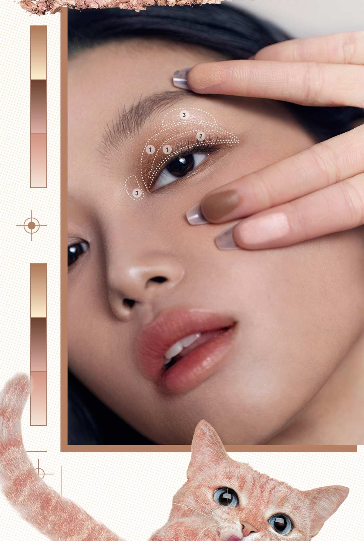 swatch images of per shade : Peach Glaze