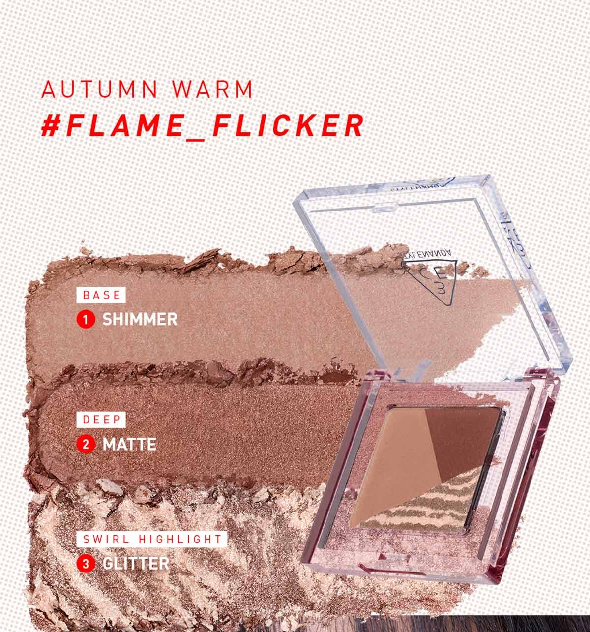 swatch images of per shade : Flame Flicker