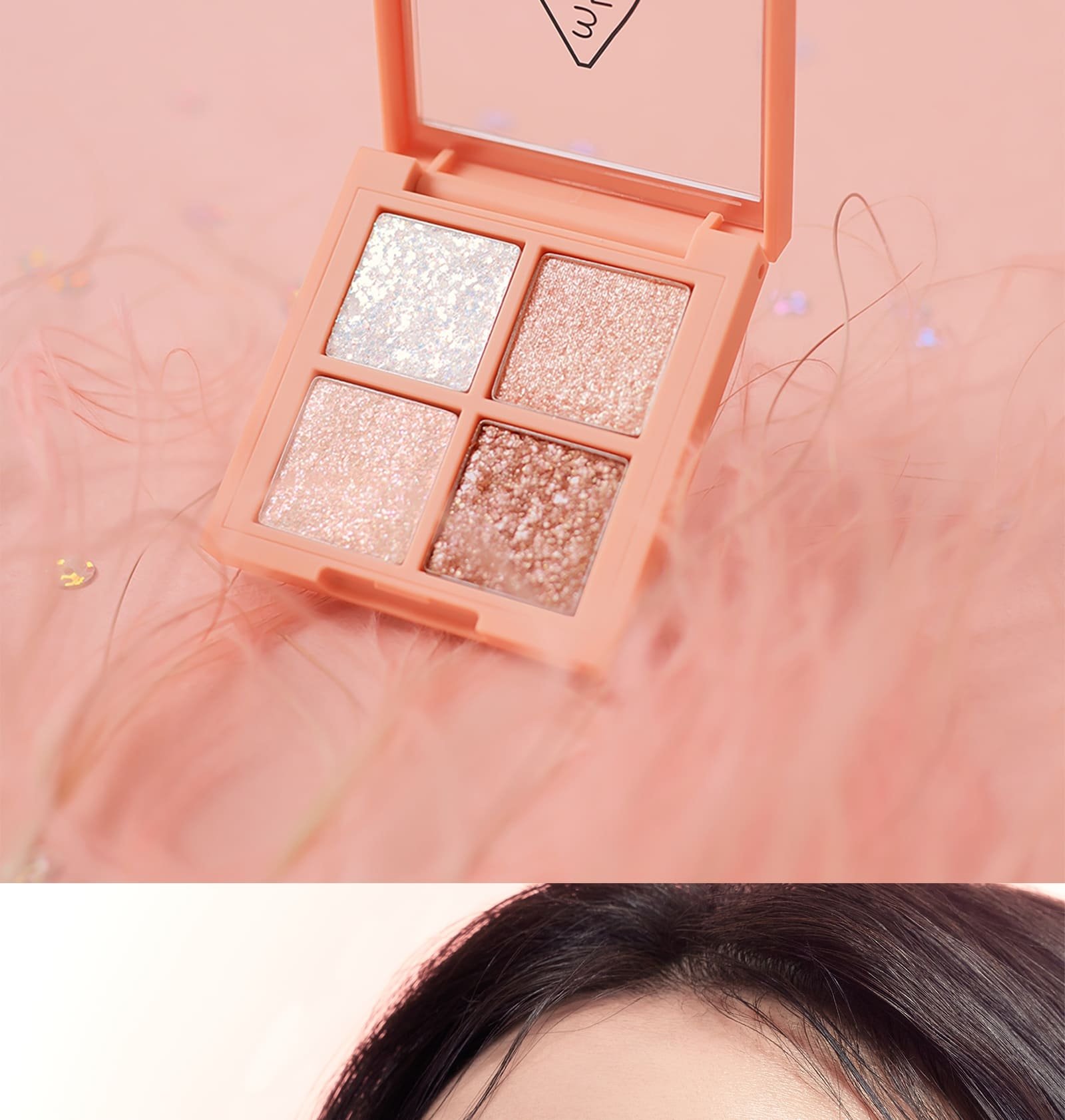 3 unique selling points of 3CE Mini Multi Eye Color Palette