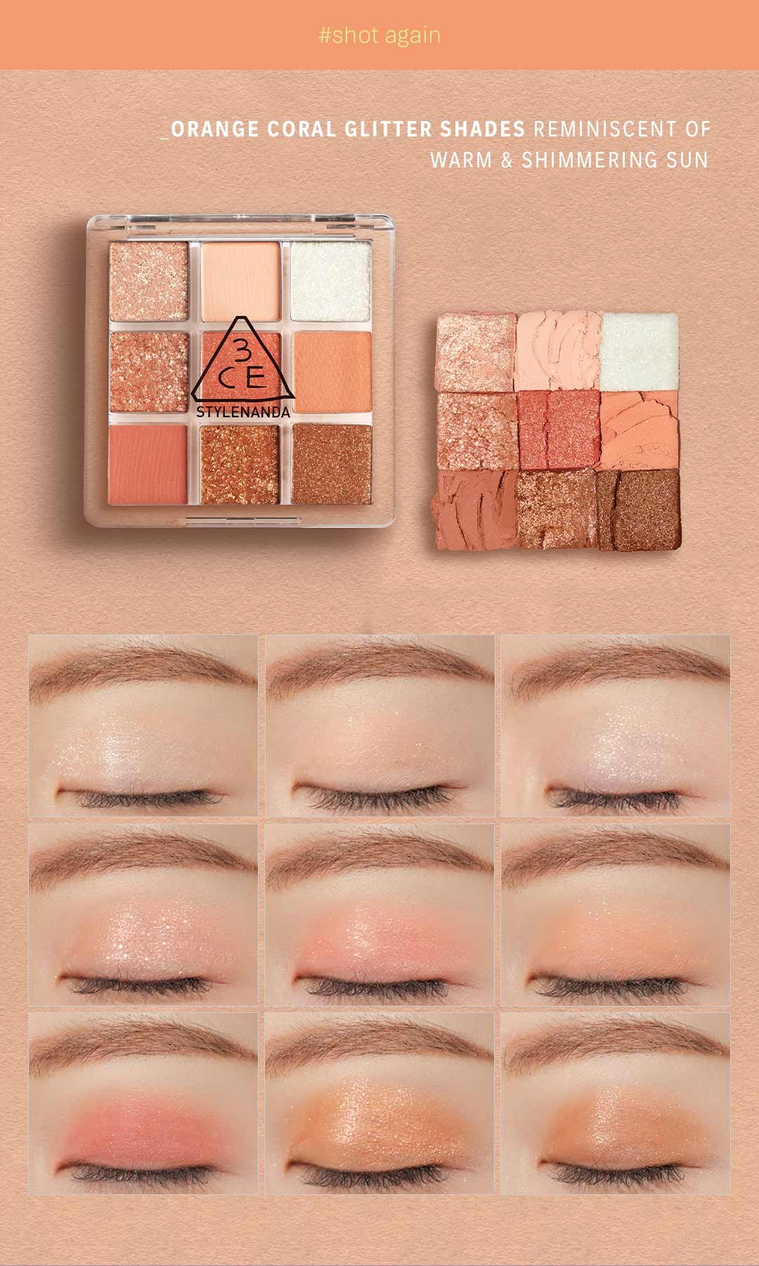 MULTI EYE COLOR PALETTE | 3CE Cosmetics |Stylenanda |3CE Official