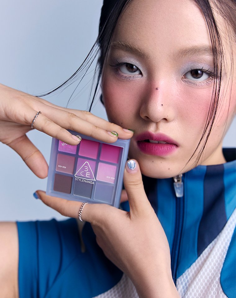multi eye color palette Chill Wave model