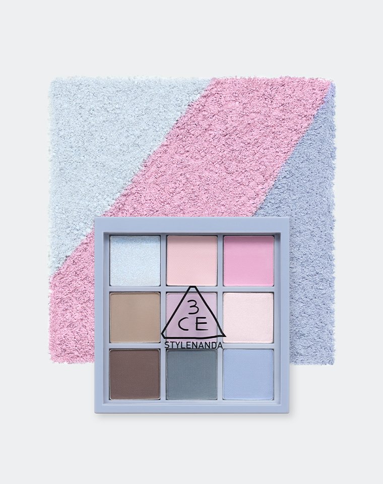 multi eye color palette Chill Wave texture