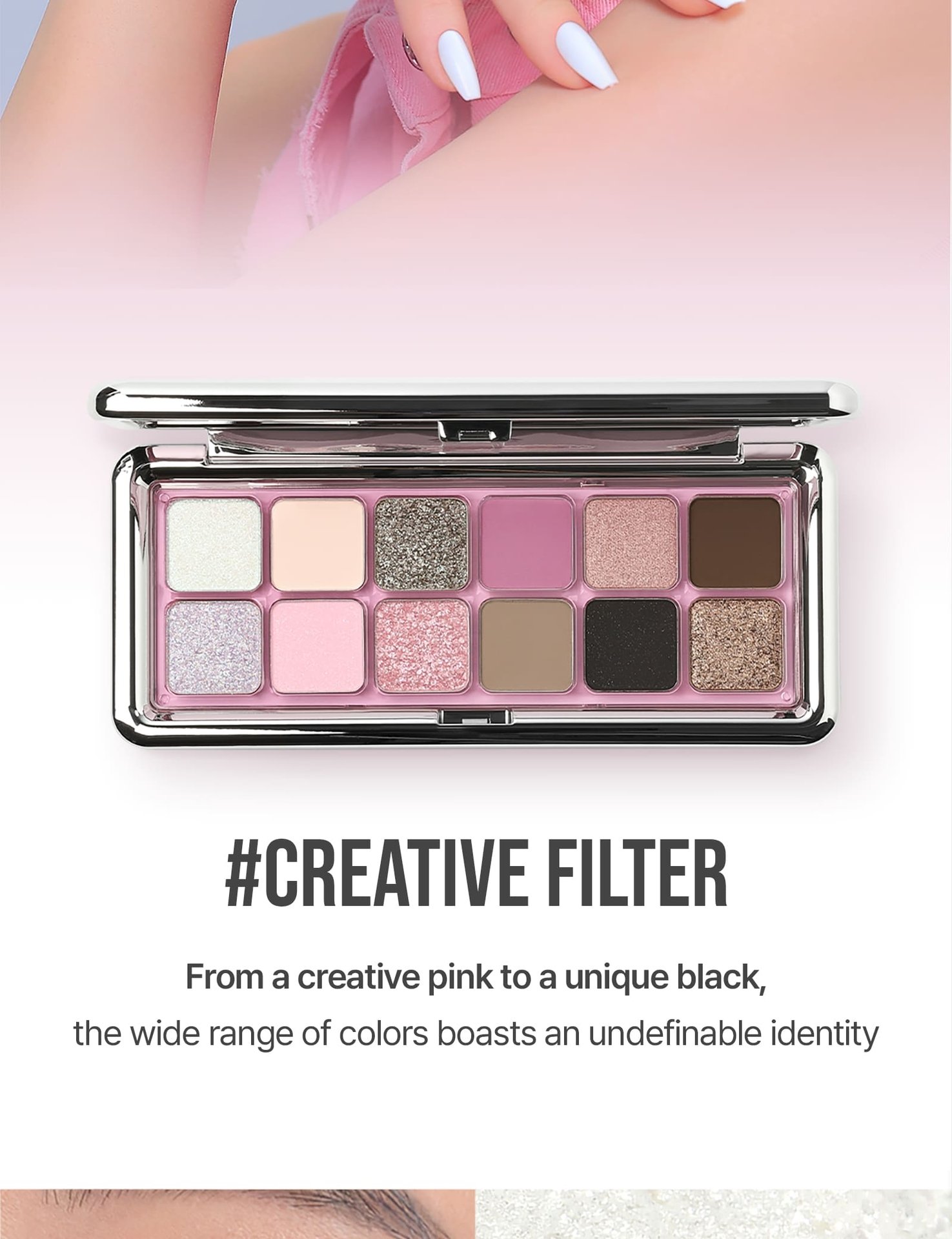 swatch images of per shade : Creative Filter
