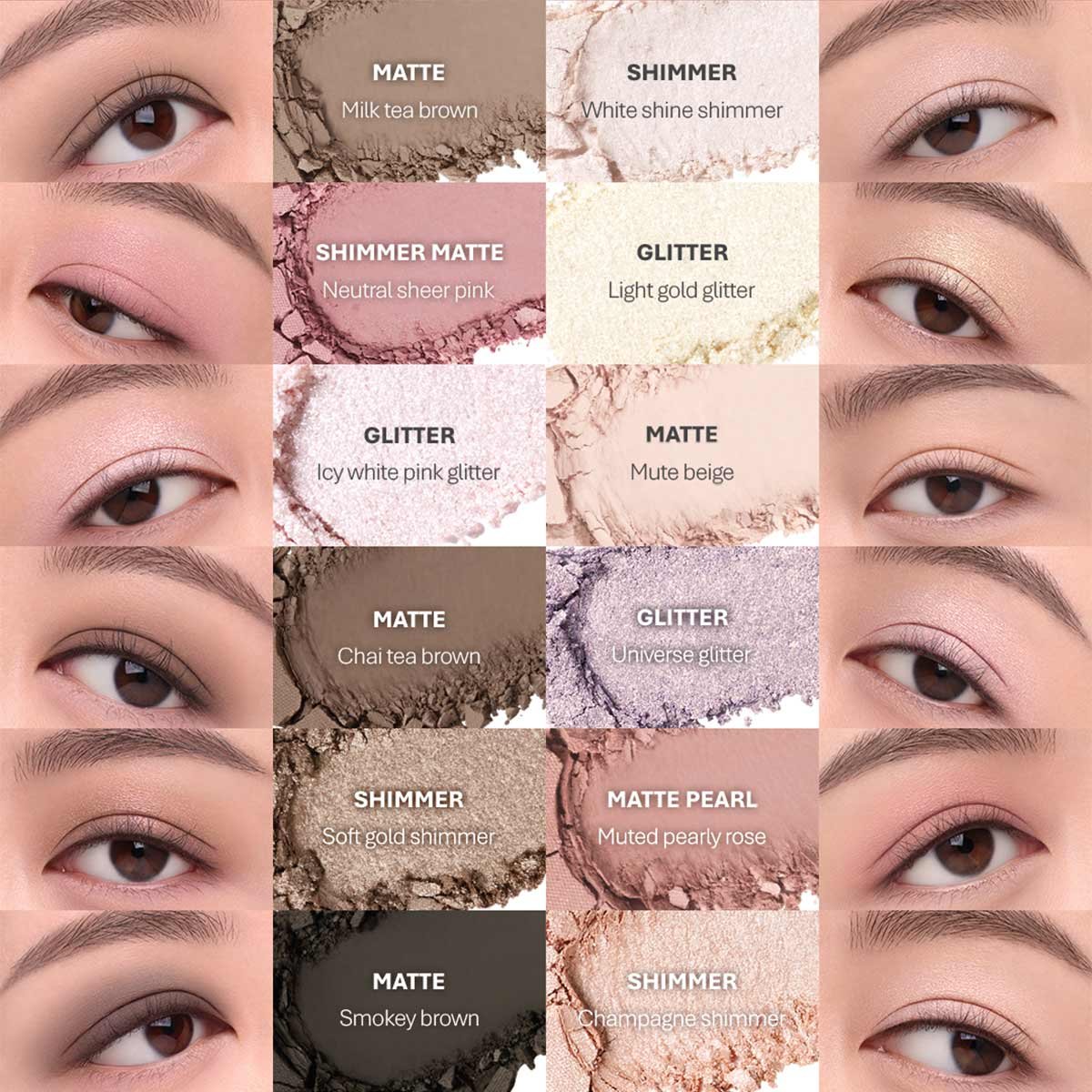 swatch images of per shade : Motion Frame