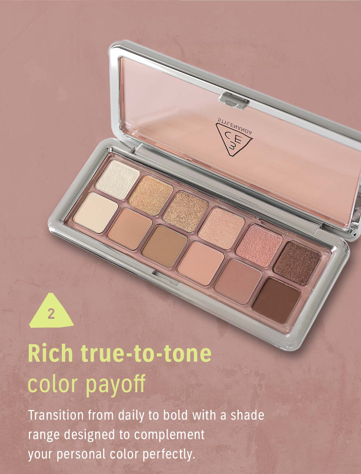 swatch images of per shade : Pink Journey