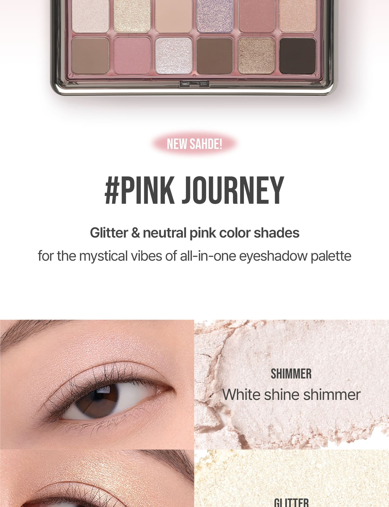 swatch images of per shade : Pink Journey