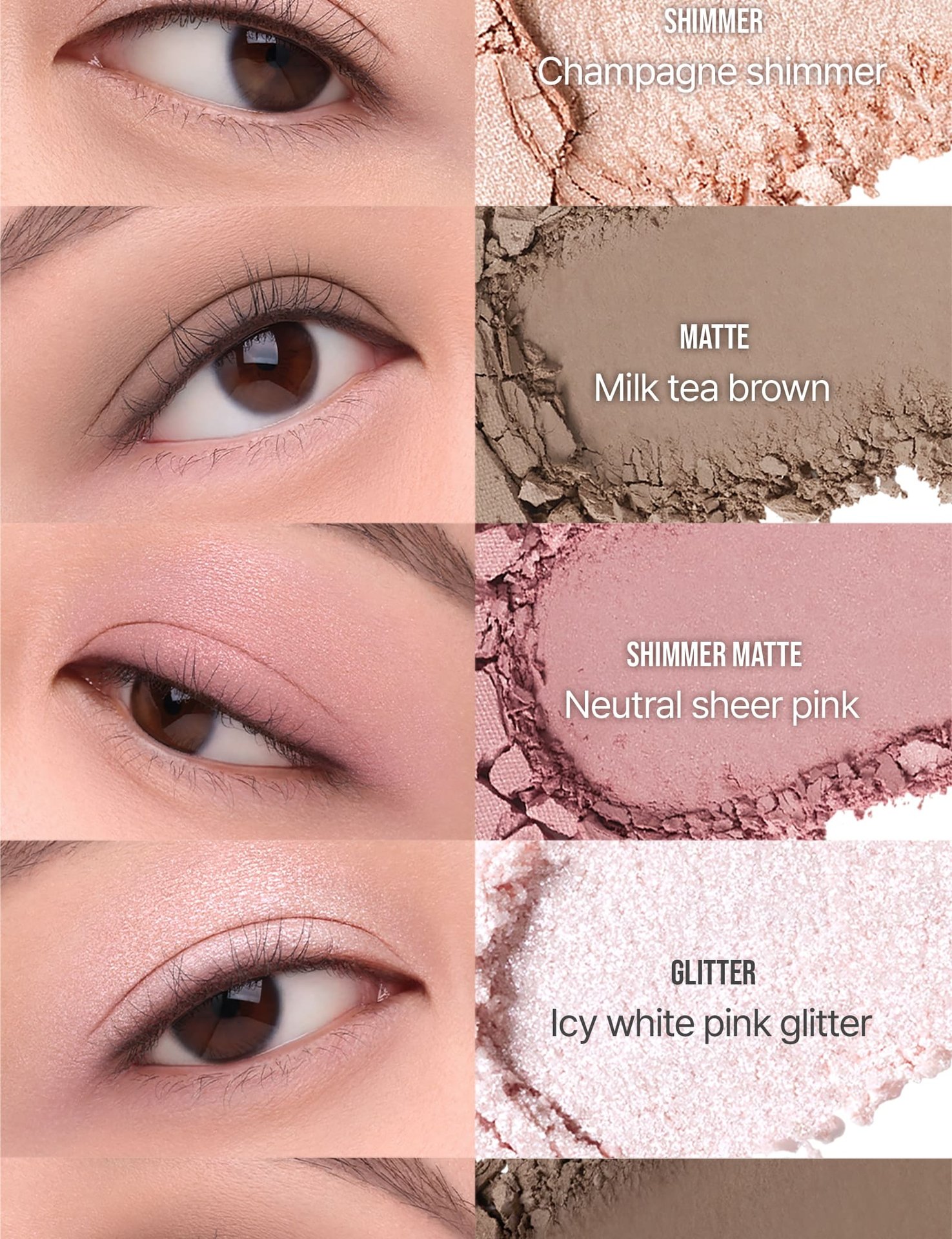 swatch images of per shade : Pink Journey