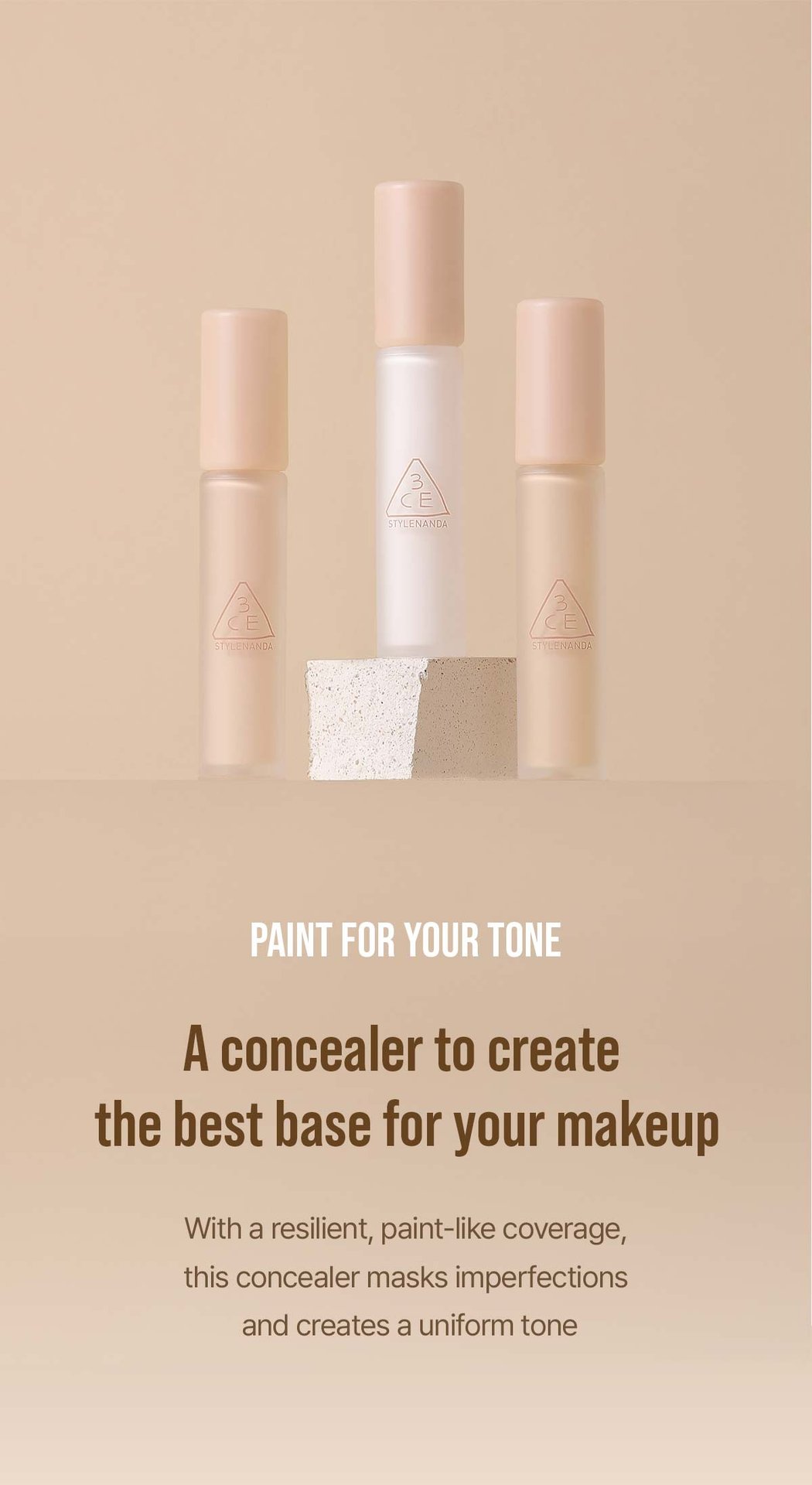 Key product image of 3CE Skin Fit Cover Liquid Concealer