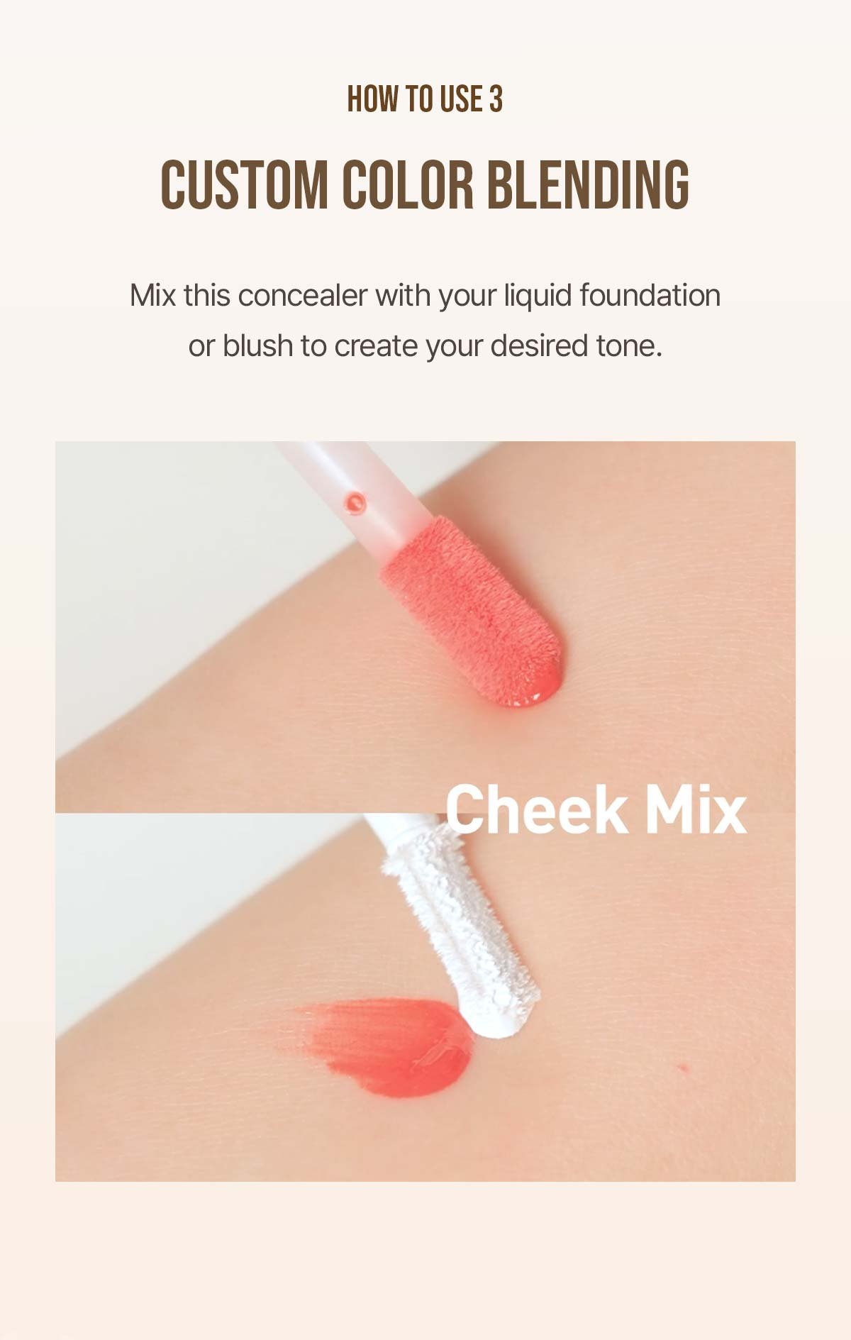 How to use3 custom clolor blending 