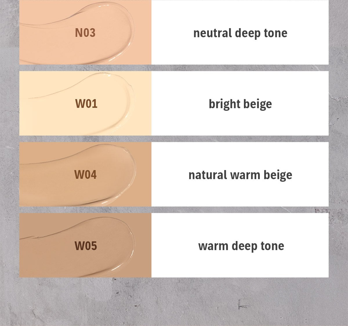Swatch guide for fitting mesh cushion shades 19