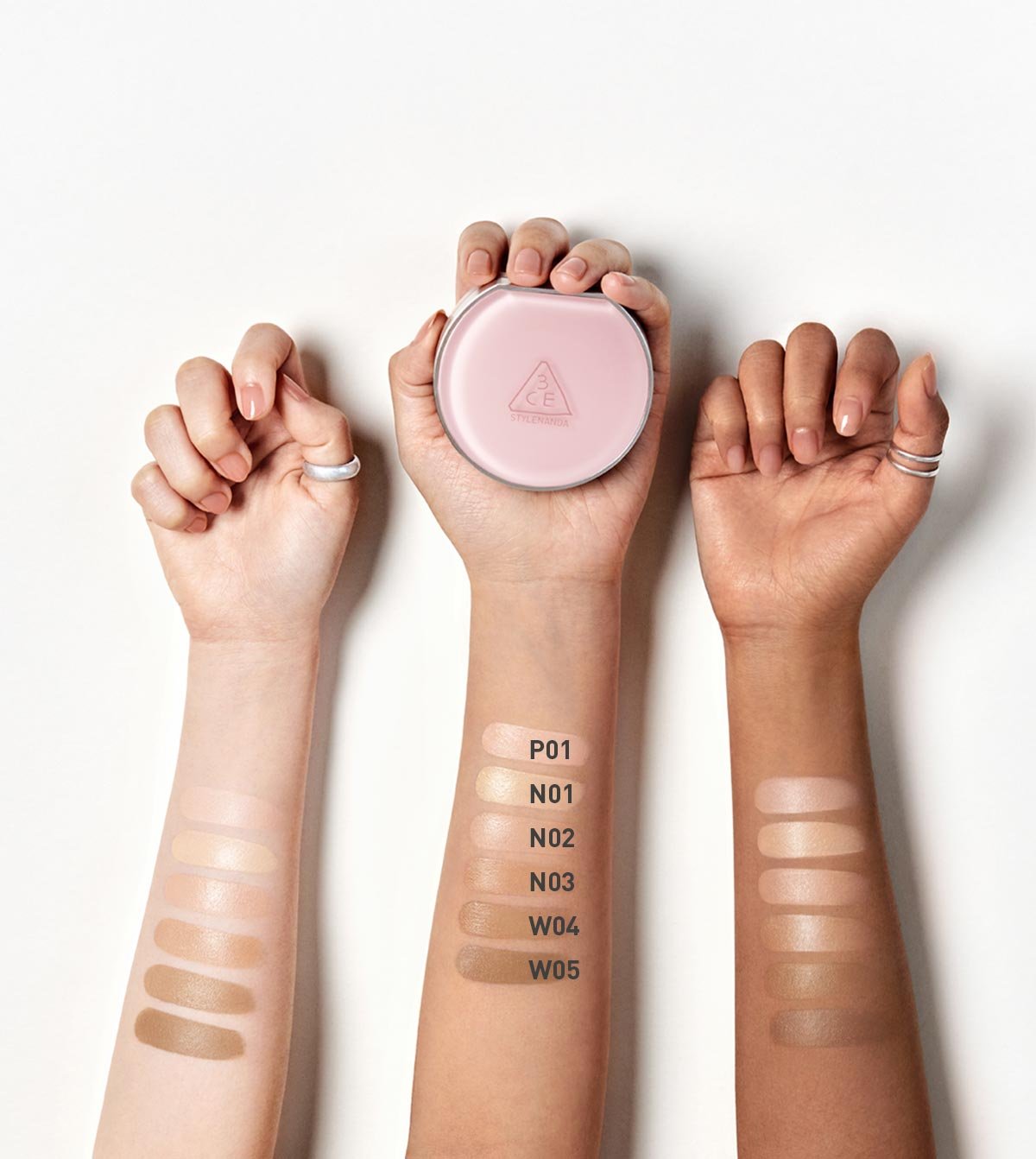 swatch guide for fitting mesh cushion shades