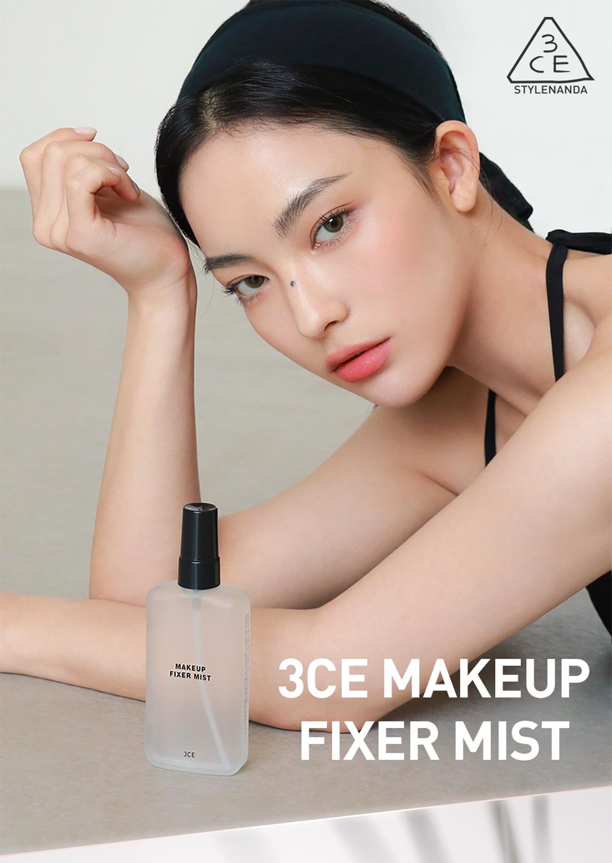 Key model visual of 3CE Make up Fixer Mist