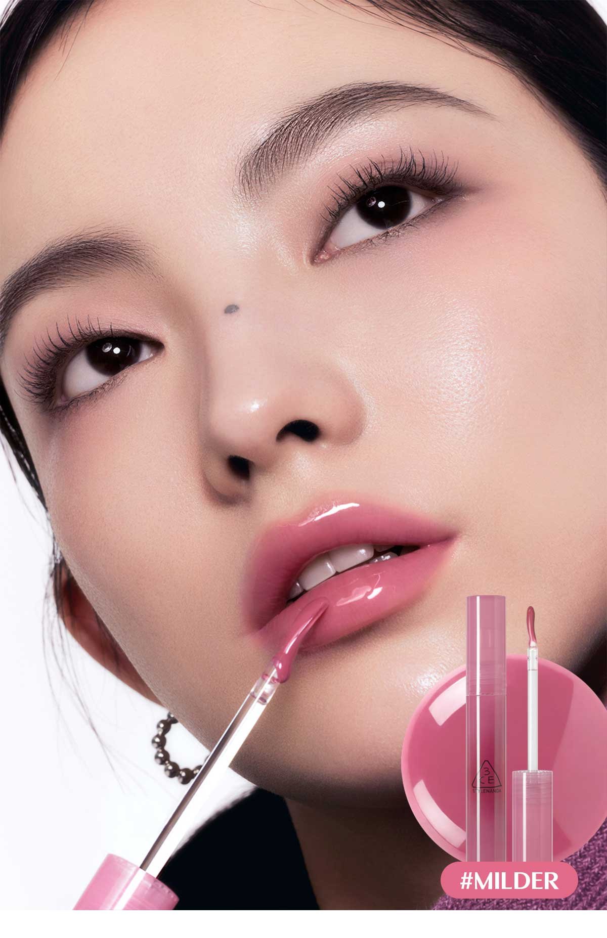 3CE Drop Glow Gel Milder's Model Visual