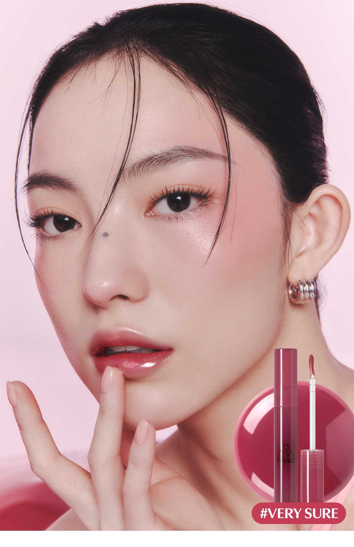 3CE Drop Glow Gel Very sure's Model Visual