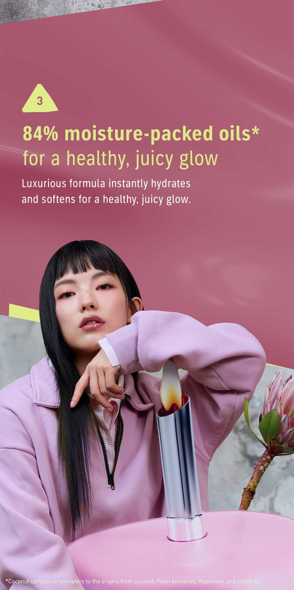 Noteworthy outcomes of 3CE glazy lip glow product 10