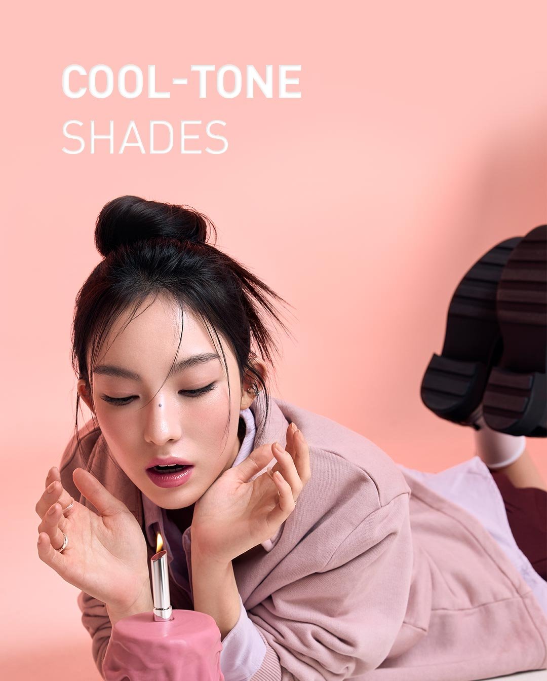 cool undertone shades of 3CE glazy lip glow