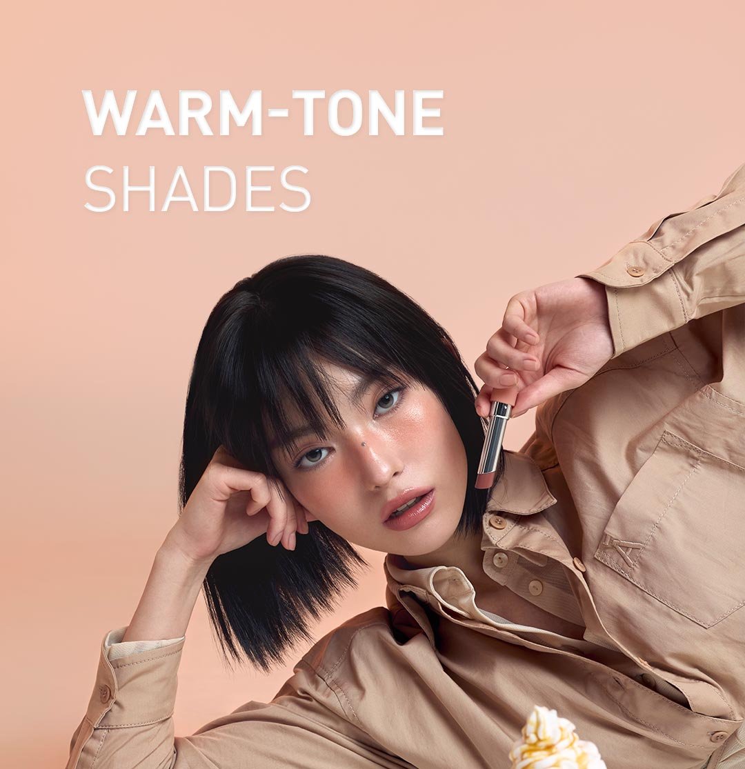 warm undertone shades of 3CE glazy lip glow
