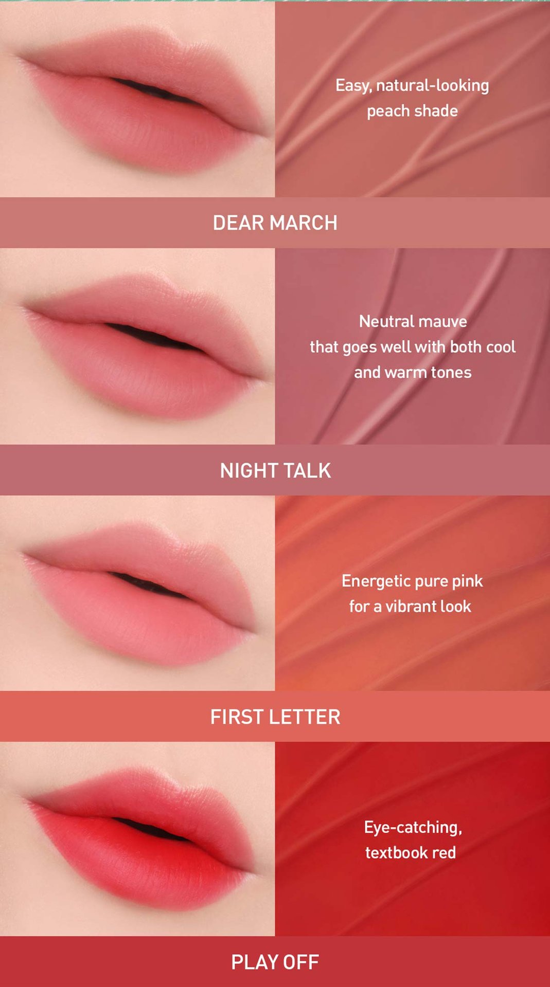 neutral undertone shades of 3CE Blur Water Tint