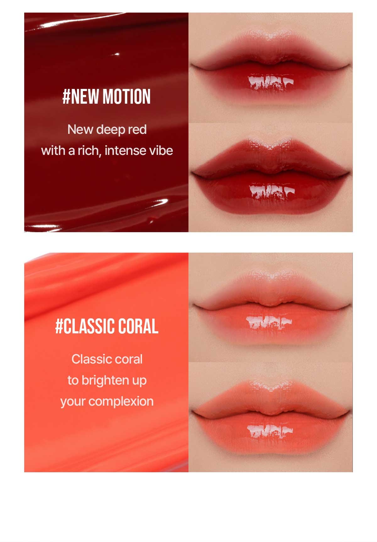 swatch images of per shade : new motion, classic coral