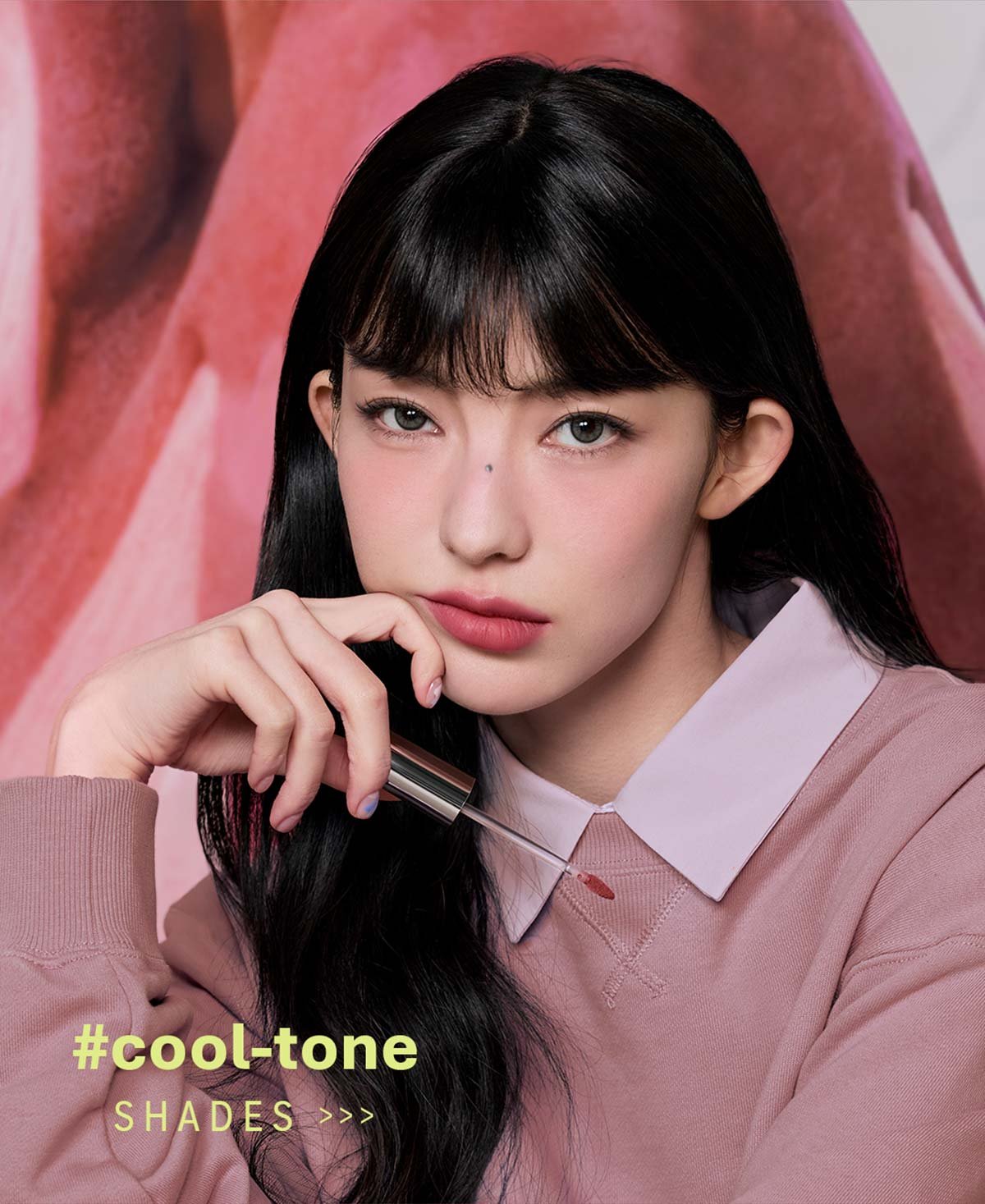 warm undertone shades of 3CE hazy lip clay