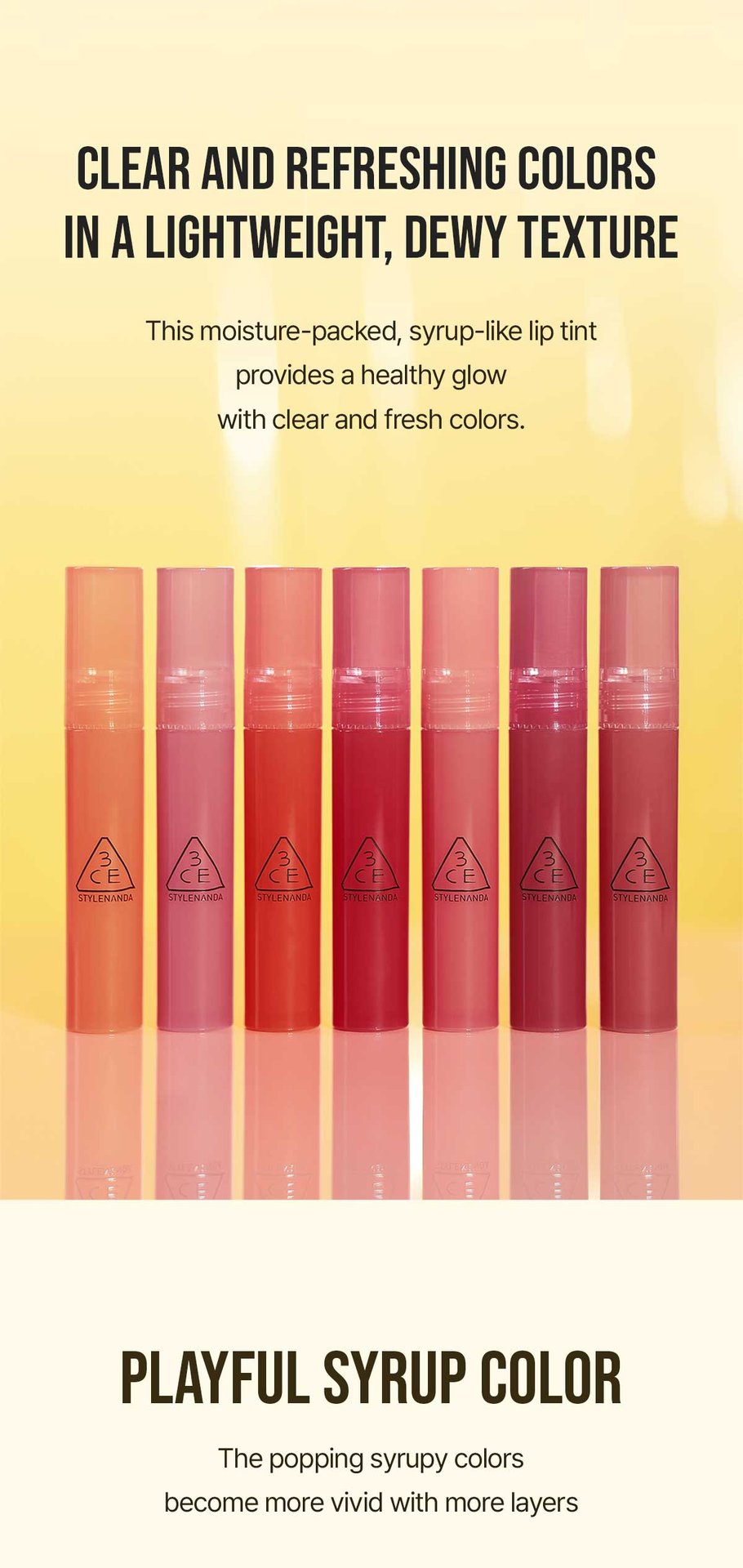 Key product image of 3CE Syrup Layering Tint