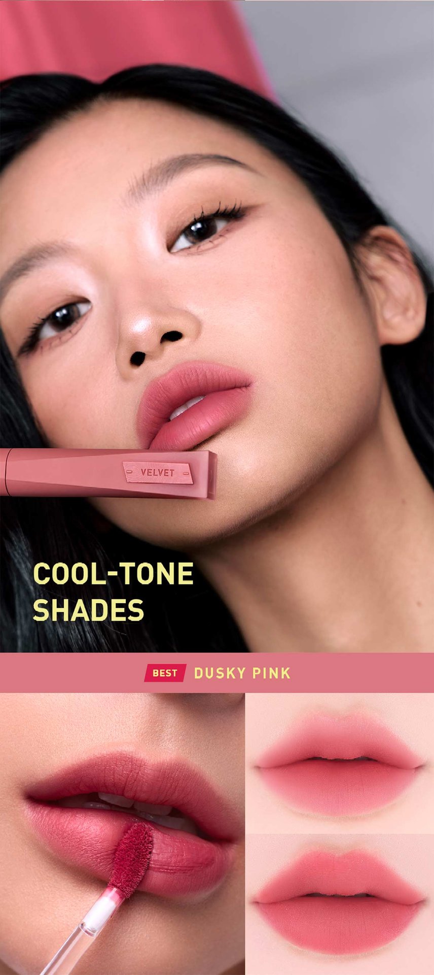 VELVET LIP TINT PLUSH | 3CE Cosmetics |VELVET|3CE Official | Products