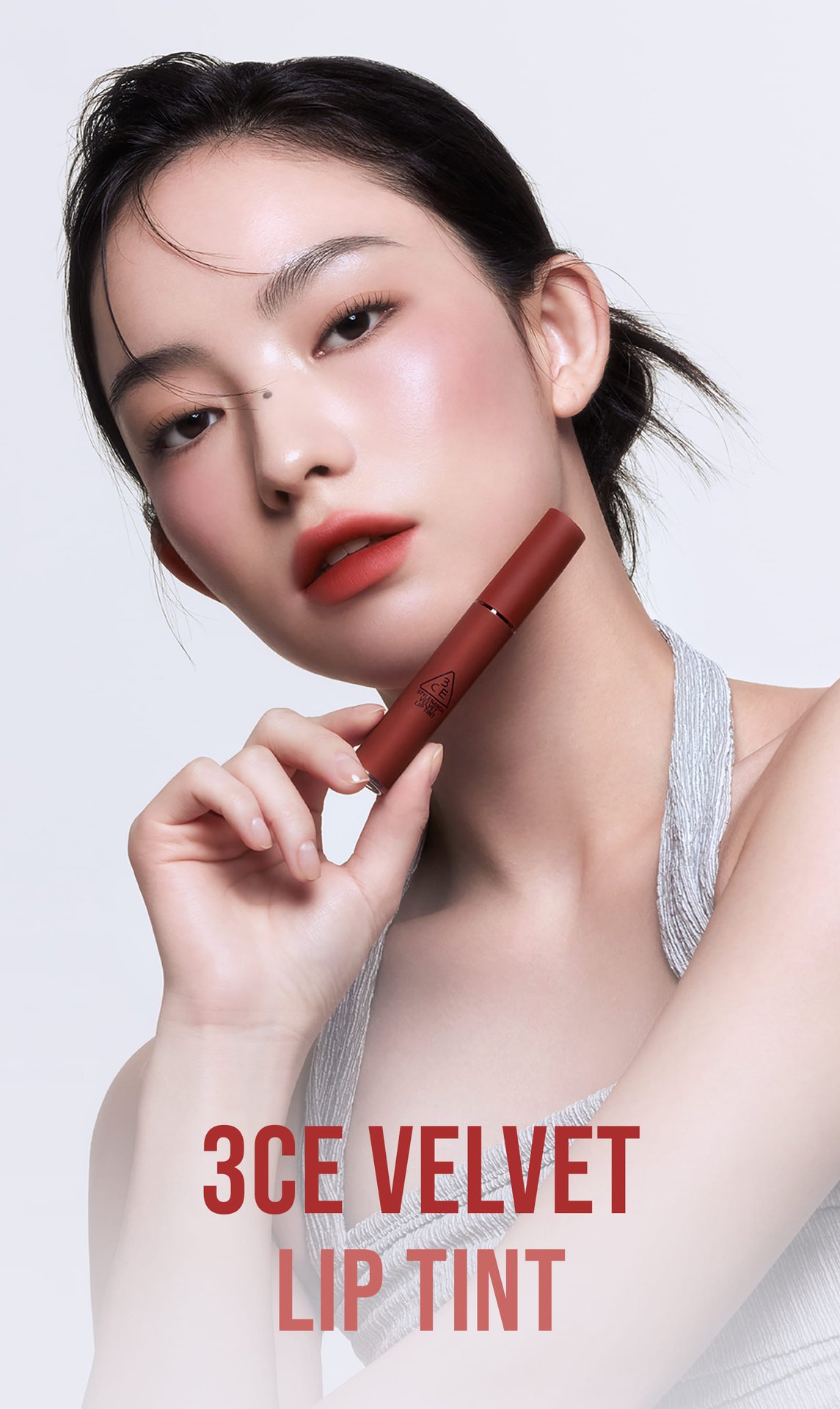 Key model visual of 3CE Velvet Liptint
