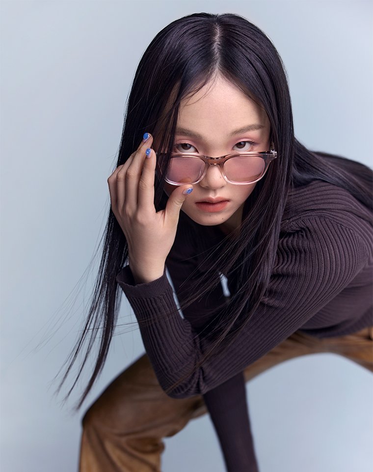 velvet lip tint that beige model