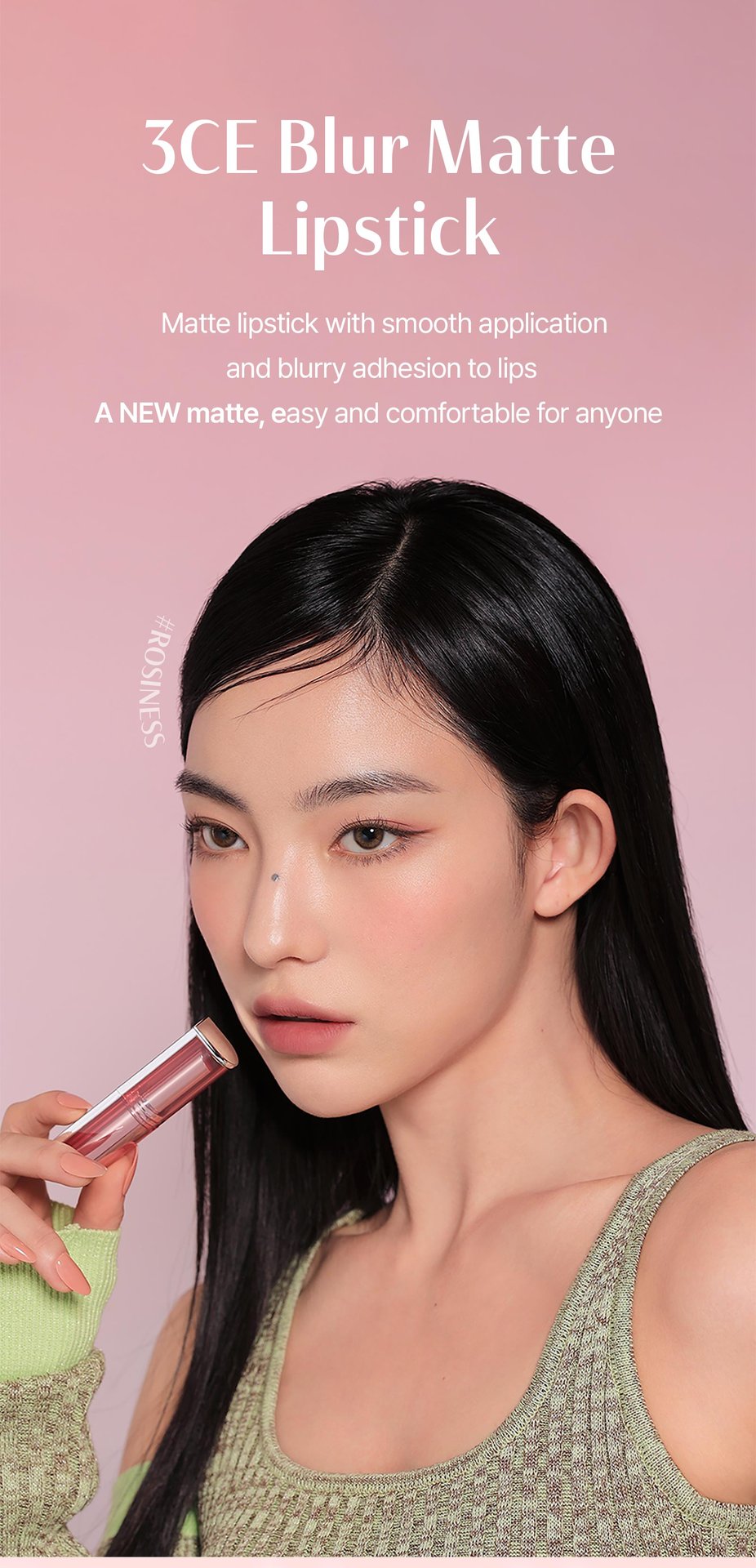BLUR MATTE LIPSTICK | 3CE Cosmetics |Stylenanda |3CE Official