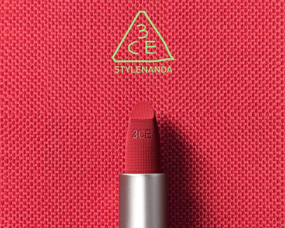 Key visual of 3CE Cashmere Hug Lipstick