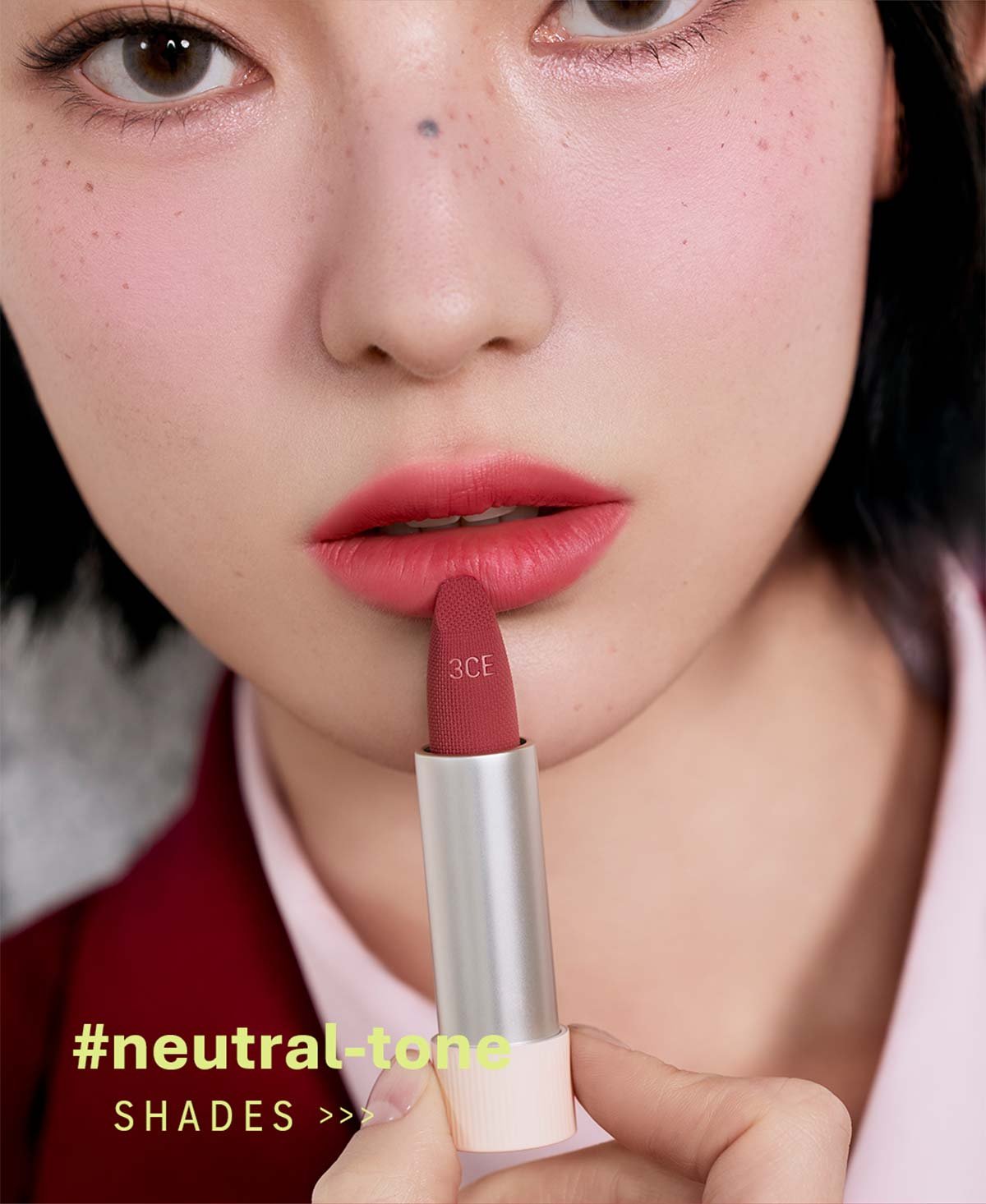 CASHMERE HUG LIPSTICK | 3CE Cosmetics |Stylenanda |3CE Official
