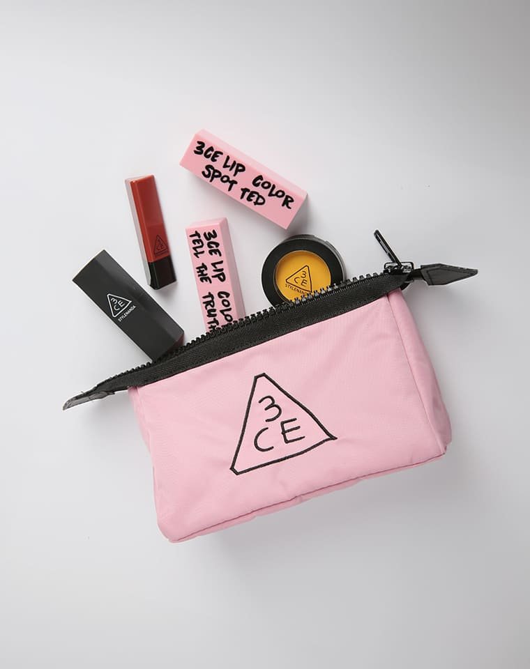 Pouch Small Pink Rumour Display