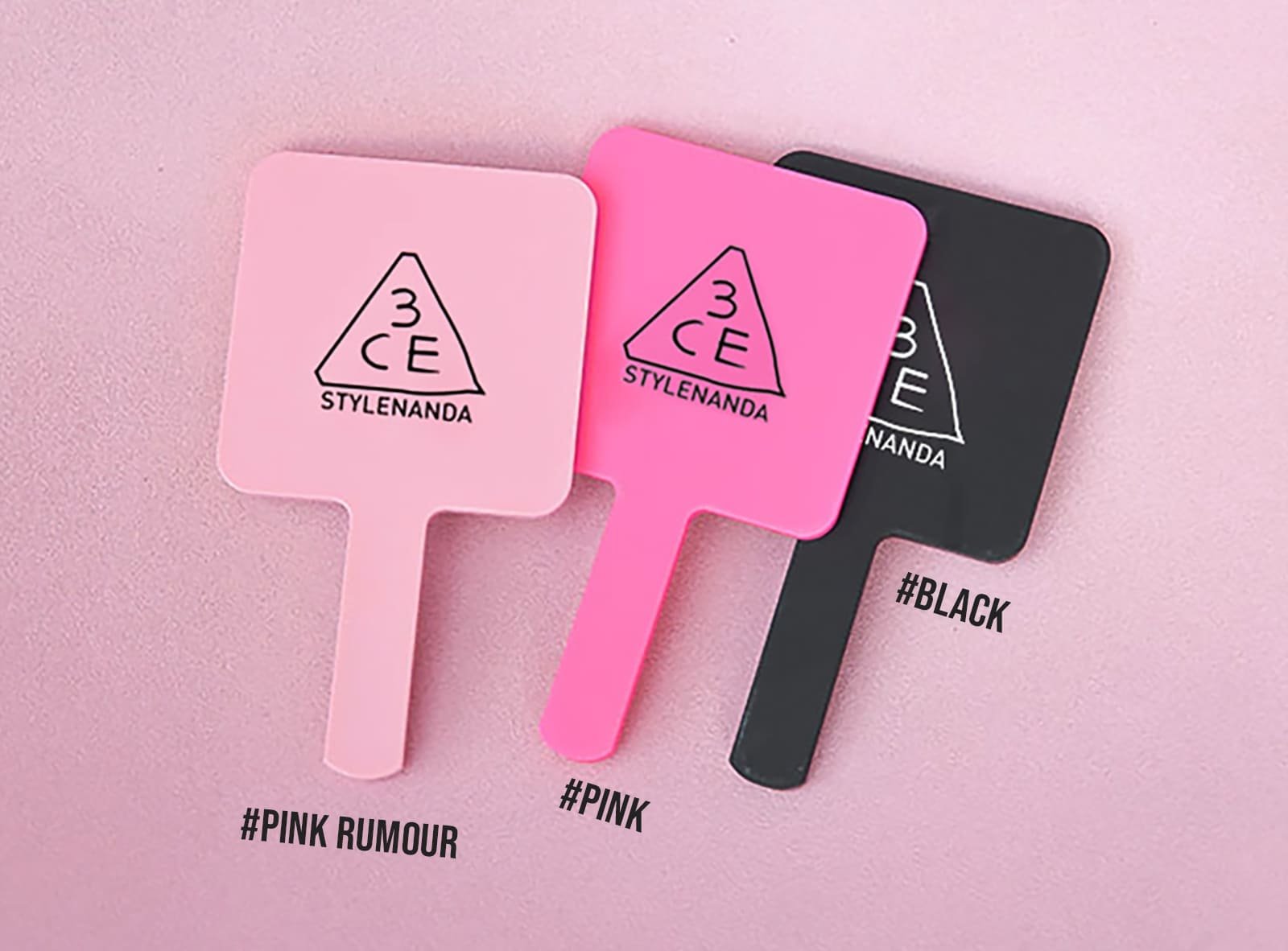 ラスト1点♡新品♡3CEスクエアミニミラー SQUARE MINI HAND MIRROR | 3CE Cosmetics | Stylenanda|3CE Official