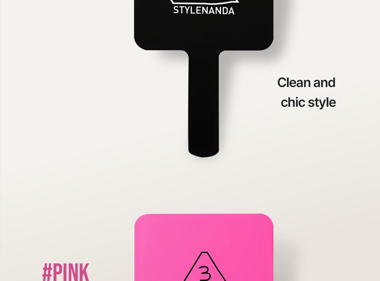 SQUARE MINI HAND MIRROR | 3CE Cosmetics | Stylenanda|3CE Official