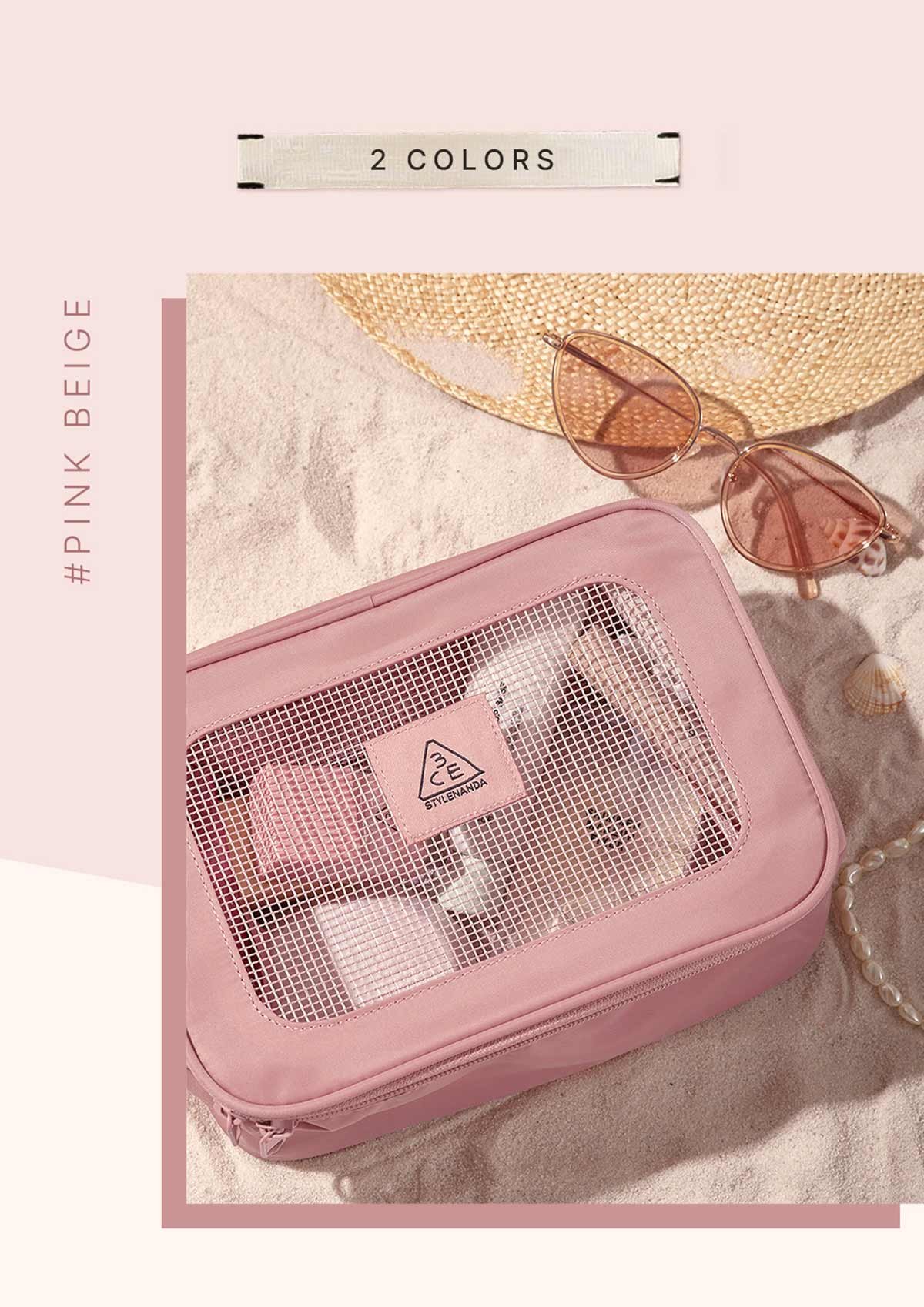 colors of 3CE To Go Pouch