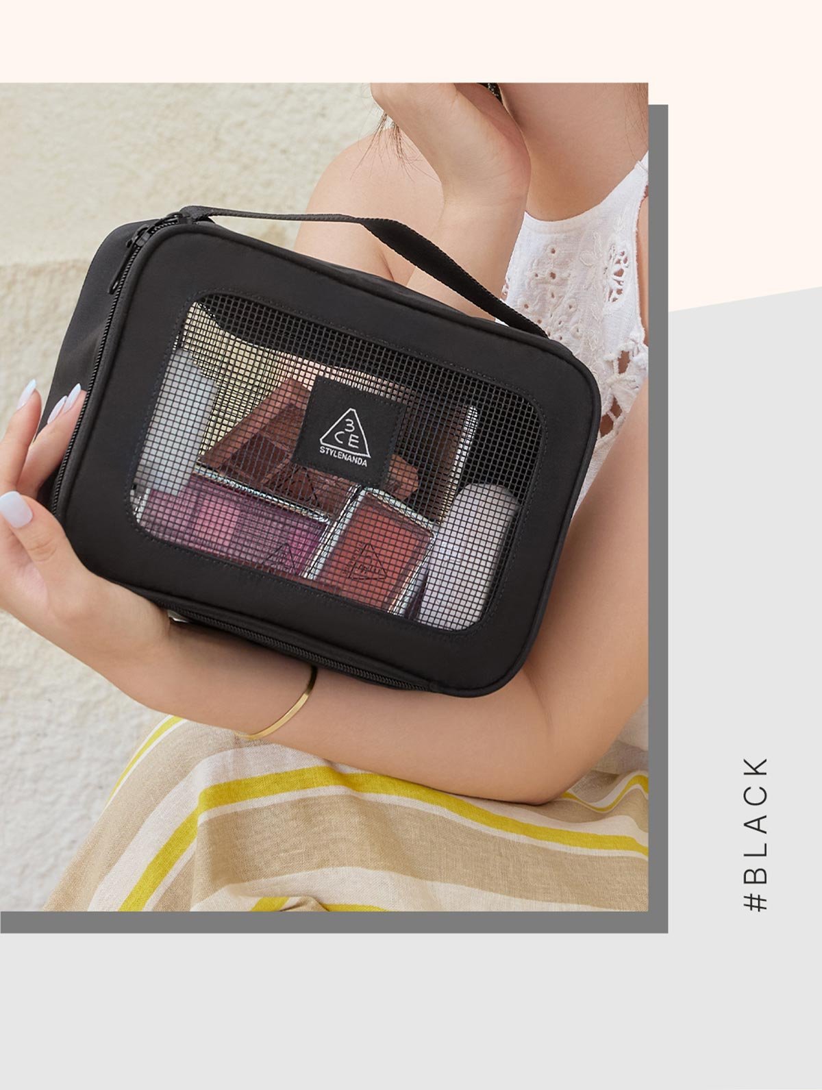colors of 3CE To Go Pouch