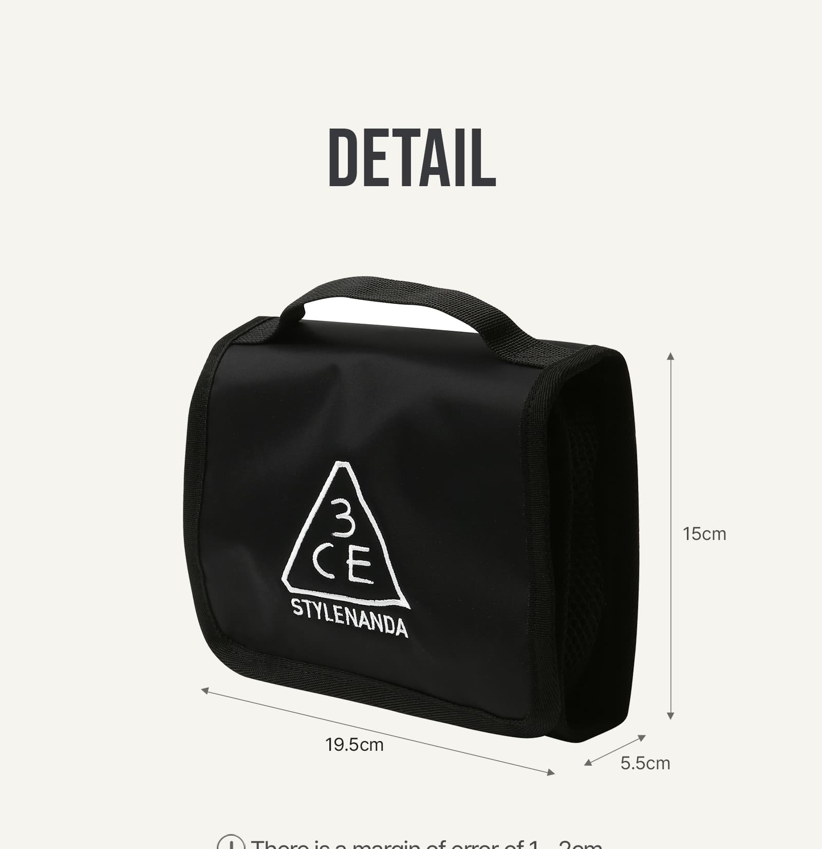 WASH BAG SMALL | 3CE Cosmetics | Stylenanda |3CE Official