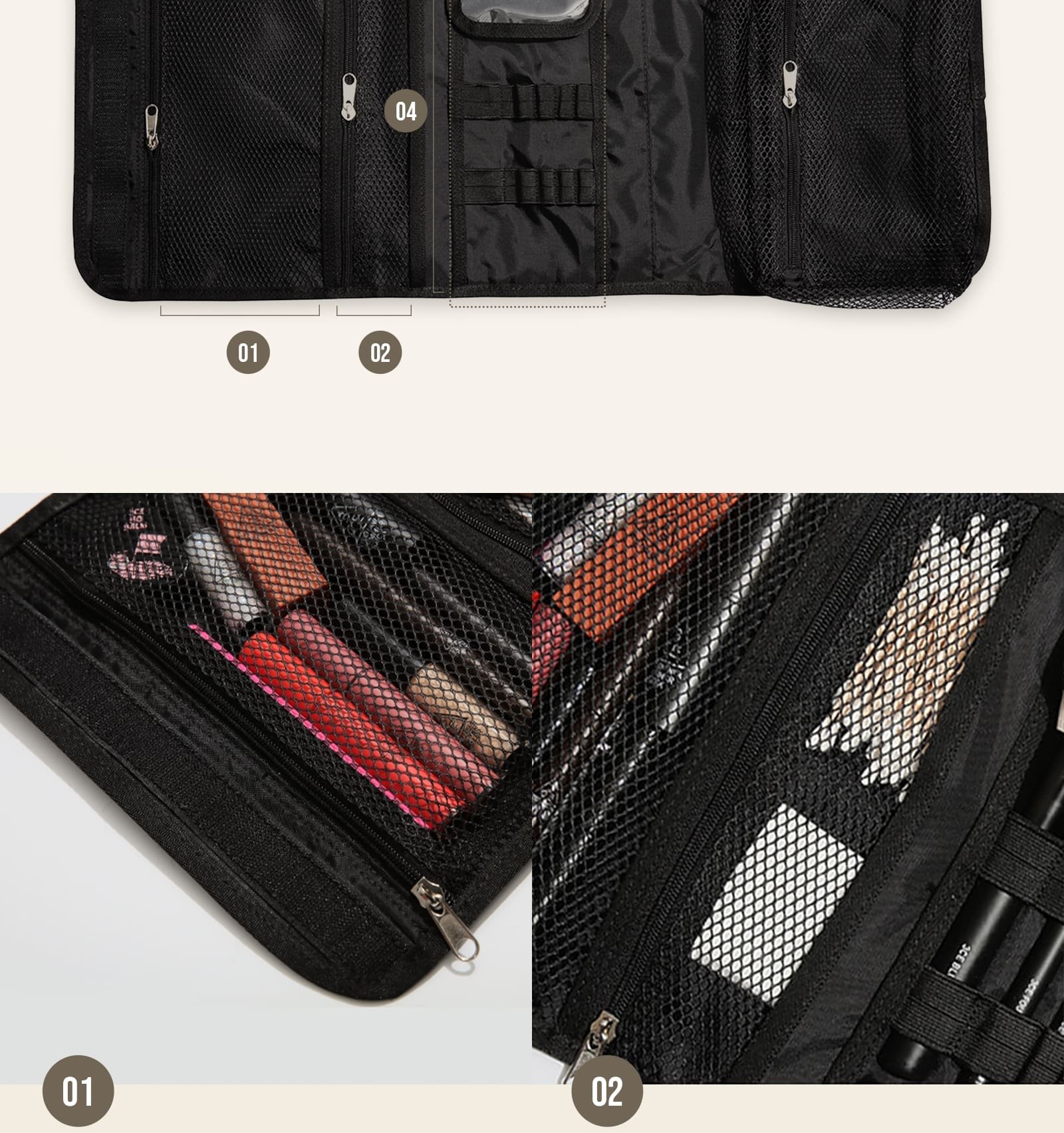 key unique selling points of 3CE Wash Bag 03