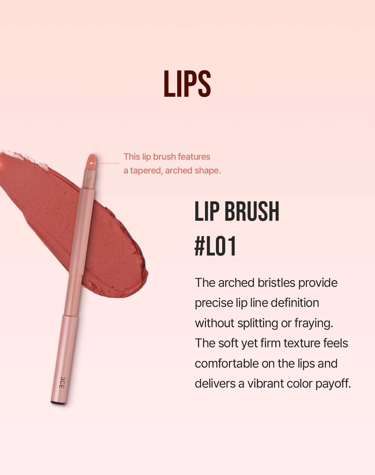 lip makeup brush