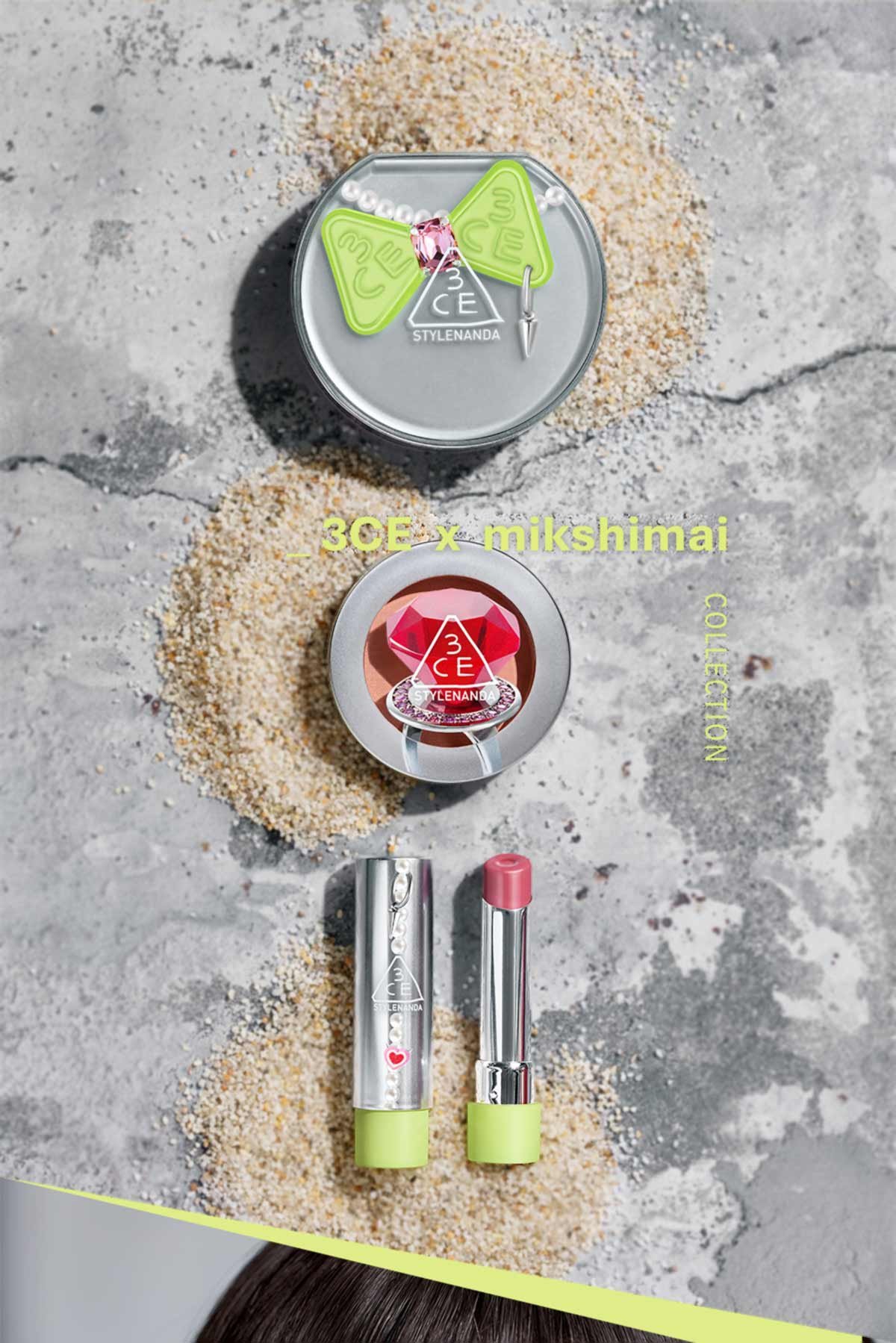 3CEコスメ 3CE X MIKSHIMAI GLAZY LIP GLOW | 3CE Cosmetics |Stylenanda